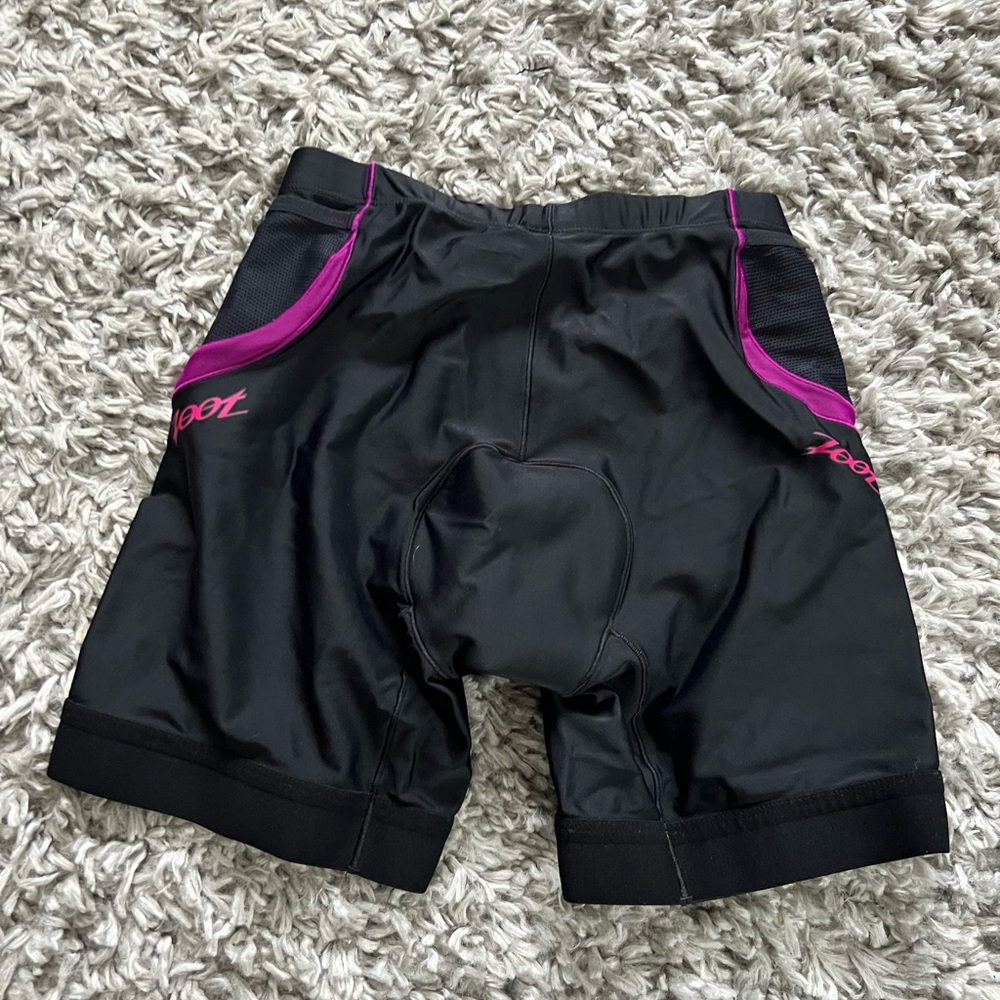 Zoot Black Shorts with Pink Highlights